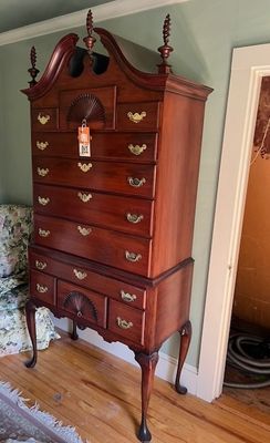Sale Photo Thumbnail #52: Mahogany Highboy
