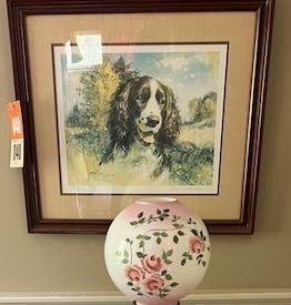 Sale Photo Thumbnail #36: Signed and Numbered Dog Print of Spaniel Hunting Dog