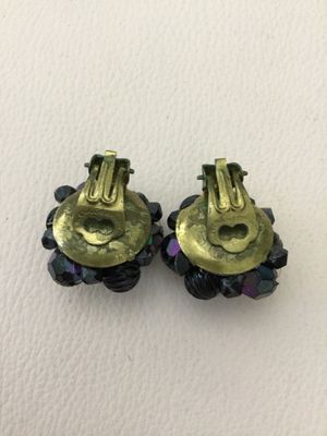 Beautiful vintage west Germany clip on earrings