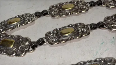 Womens Western Concho Belt One Size