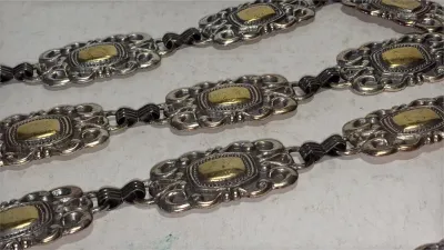 Womens Western Concho Belt One Size