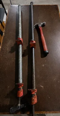 G bar clamps