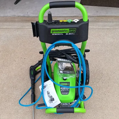 LOT 61: Greenworks Pro GPW 2301 Pressure Washer