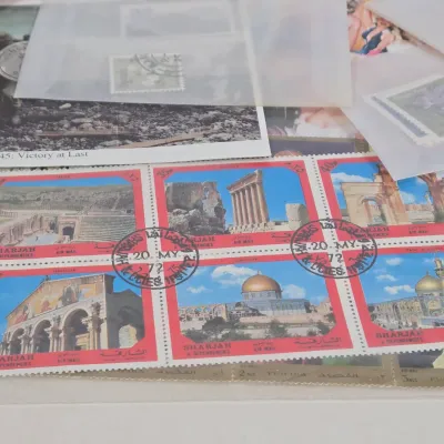 LOT 105: Collection of Postal Stamps