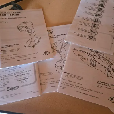LOT 129: Garage Finds/ Rechargeable, Cordless Tools