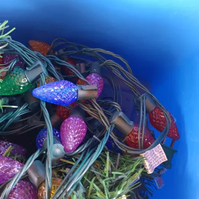 LOT 58: Garage Finds - Large Collection of Holiday Lighting