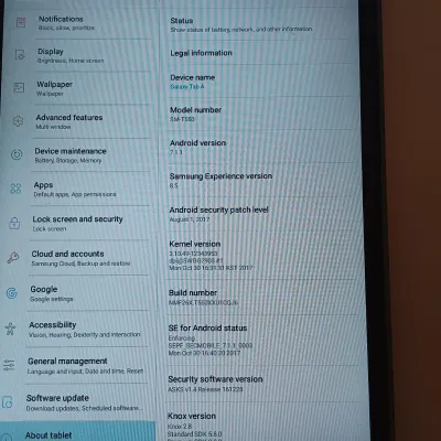 LOT 114: Samsung Galaxy Tab A8 32GB 3GB RAM