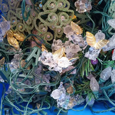 LOT 58: Garage Finds - Large Collection of Holiday Lighting