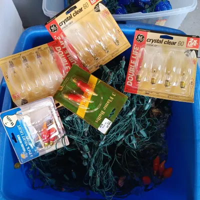 LOT 58: Garage Finds - Large Collection of Holiday Lighting