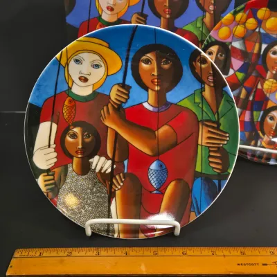 LOT 88: Limited-edition "Arte de Café" Tableware and Espresso Set Featuring the Artwork of Antonio Prats-Ventós/ with Original...