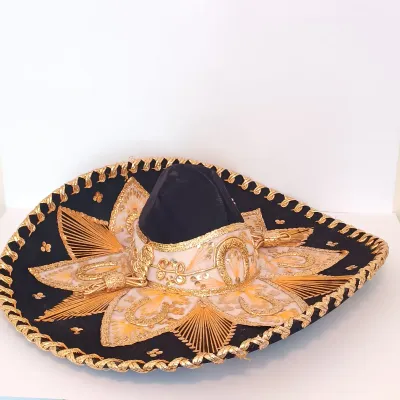 LOT 120: Vintage Pigalle Made in Mexico Charro Sombrero