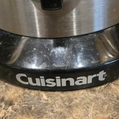 LOT 95: Cuisinart Food Processor and Compact Countertop Toaster Oven