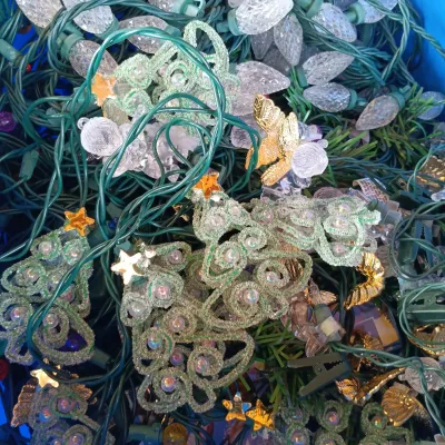 LOT 58: Garage Finds - Large Collection of Holiday Lighting