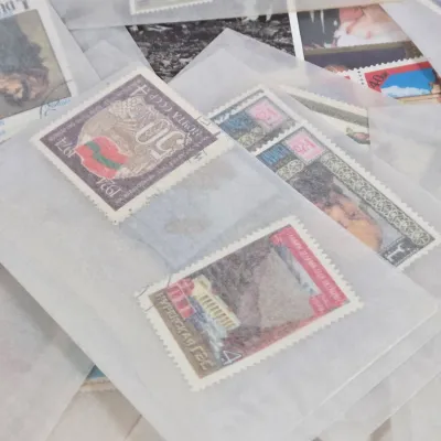 LOT 105: Collection of Postal Stamps
