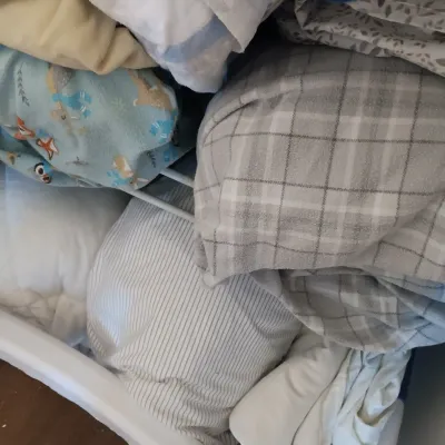 LOT 113: Large Closet Lot - Towels, Bed Linens & More