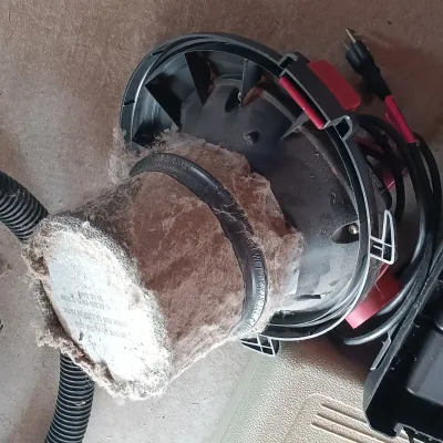 LOT 128: Garage Finds - 5 Gallon Shop Vac with an Assortment of Tools