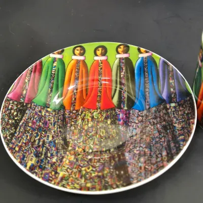 LOT 88: Limited-edition "Arte de Café" Tableware and Espresso Set Featuring the Artwork of Antonio Prats-Ventós/ with Original...