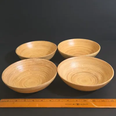 LOT 32: Progressive Salad Spinner, Footed Wooden Cutting Board, Bamboo Salad Bowl Set, Salt and Pepper Grinders, Miniature Fruit &...