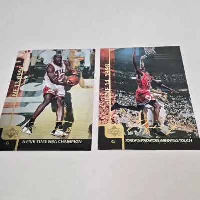 LOT 104: Limited Edition Dan Marino "Back in Stride" Sports Collectible Matted Collage, Oversized Collector Cards from the...