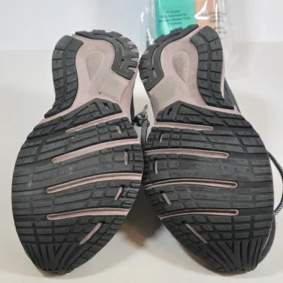 LOT 108: Brooks Women's Revel 'Grey Rose Gold' Running Shoes, Multiple Packs of Apex Shoe Inserts. and Shoe Horn