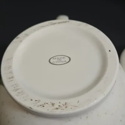 LOT 36: Collection of Four Ceramic Stackable "Tea for One" Teapots and Cups Sets