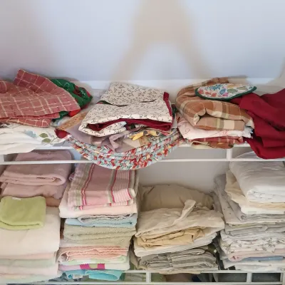 LOT 113: Large Closet Lot - Towels, Bed Linens & More