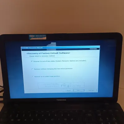 LOT 111: Toshiba Satellite C855-S5214 Laptop 500GB 4GB RAM