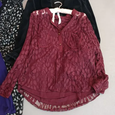 LOT 123: Sakroots Purse with Women's Dresses and Fashion Tops Sizes Large, 12 & 14