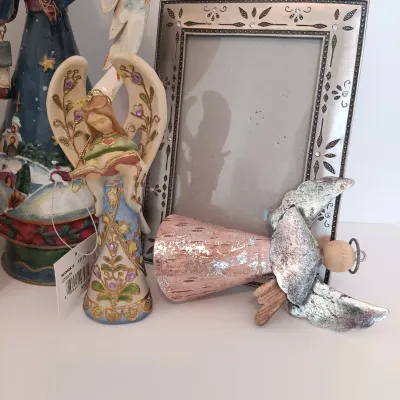 LOT 117: Large Collection of Angel Decor & More