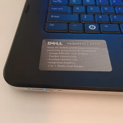 LOT 132: Dell Vostro 1015 Laptop 250GB 4GB RAM