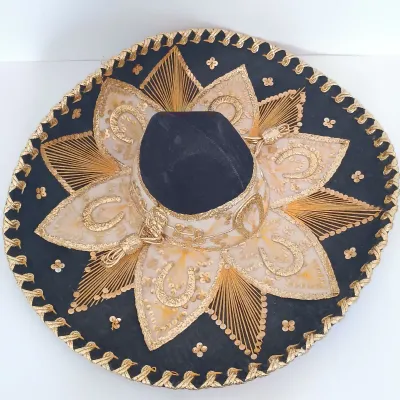 LOT 120: Vintage Pigalle Made in Mexico Charro Sombrero