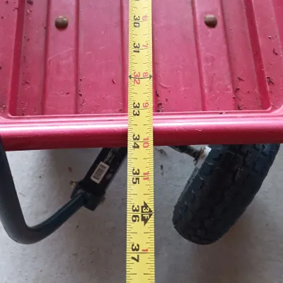 LOT 126: Gorilla Carts Yard Wagon, Climb Cart & Collapsible Storage Cart