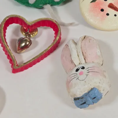 LOT 99: Fun, Holiday Earrings, Pins, and More