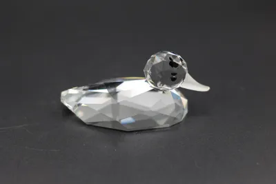 Vintage Swarovski Crystal Duck Figurine