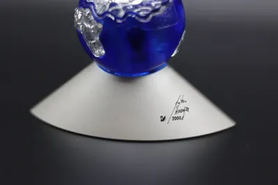 Swarovski Crystal Planet 2000 Peace Dove Globe