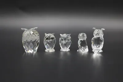 Swarovski Crystal Owl Figurines – Collection of 5 Retired Owls