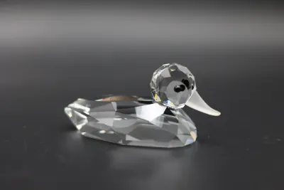 Vintage Swarovski Crystal Duck Figurine