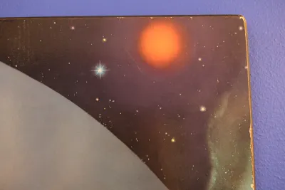 Paul Detlefsen “Worlds Beyond” 1969 Vintage Space Art Print