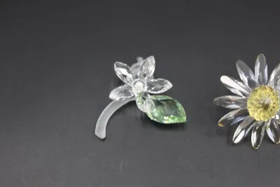 Swarovski Crystal Jasmine & Daisy Flower Figurines