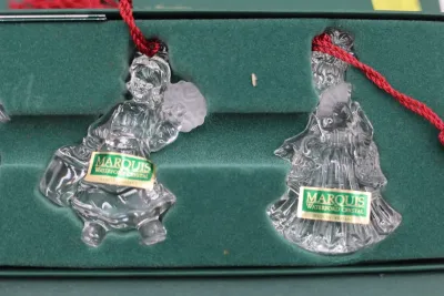Marquis by Waterford 12 Days of Christmas Crystal Ornaments
