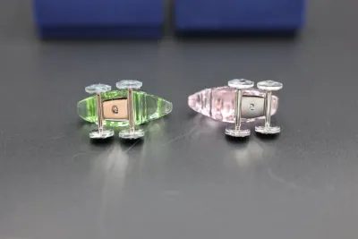 Swarovski Crystal Little Companions Crocodile & Camel with Boxes