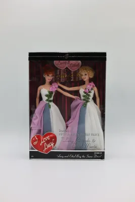 I Love Lucy Lucy & Ethel Buy the Same Dress Doll Set
