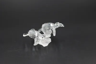 Swarovski Crystal Baby Sea Turtles on Coral
