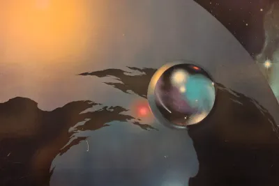 Paul Detlefsen “Worlds Beyond” 1969 Vintage Space Art Print