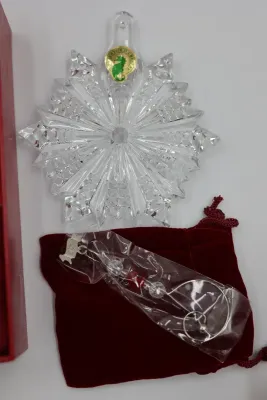 Waterford Crystal 2012 Christmas Ornaments – Set of 3 Boxed