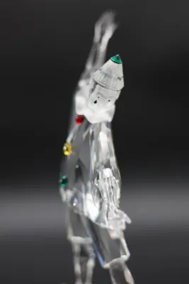Swarovski SCS Harlequin Masquerade Crystal Figurine with Display Stand