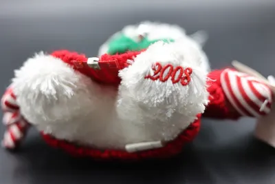 2008 Mr. Bingle 10" New Orleans Christmas Plush with Tag