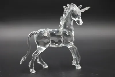 Swarovski Crystal Standing Unicorn Fables & Tales