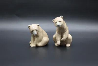 Lladró Porcelain Bear Figurines