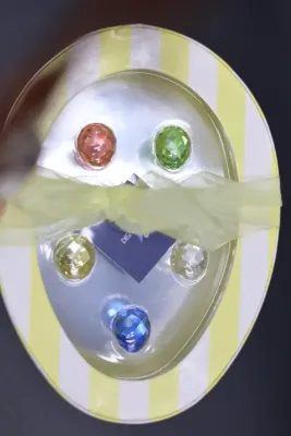 Swarovski Crystal Easter Egg Set in Original Presentation Box
